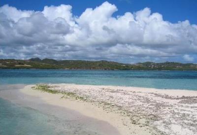 Plage de la martinique à Ilet Cap Chevalier