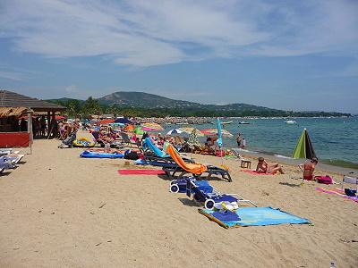 Plage de la FRANCE  Port grimaud