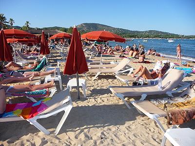 Plage de la france  Plage de Grimaud