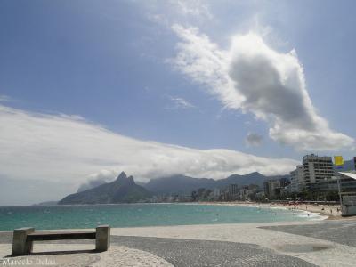 Plage du bresil  Ipanema - Rio de Janeiro - Brasil