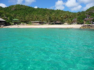Plage de la thailande à Koh Tao