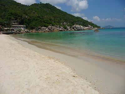 Plage de la thailande à Koh Samui Crystal bay