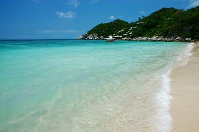 Plage de la thailande à Koh Tao - plage Haad Tien