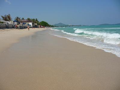 Plage de la thailande à Koh Samui Chaweng sud