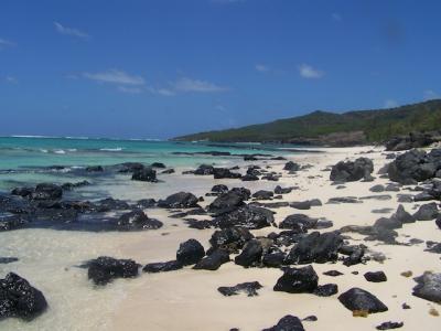 Plage de rodrigues à ST FRANCOIS