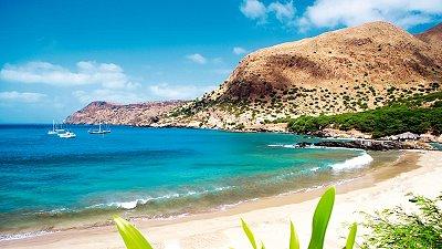 Plage du cap-vert à Île du Cap-Vert