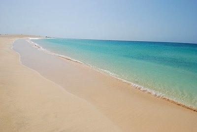 Plage du cap-vert à Ile de Sal - Cap Vert