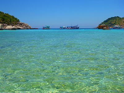 Plage de la thailande à Koh NangYuan