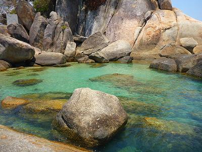 Plage de la thailande à Hin Ta Hin Yai