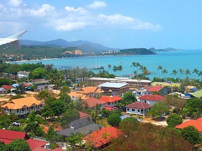 Plage de la thailande à Bophut