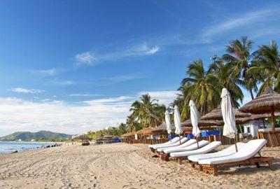 Plage du vietnam à Plage Nha Trang