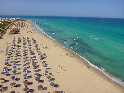 Plage de la tunisie  Htel Looka Vincci Helios Djerba