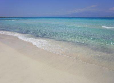 Plage de la crete à Ile Chrissi