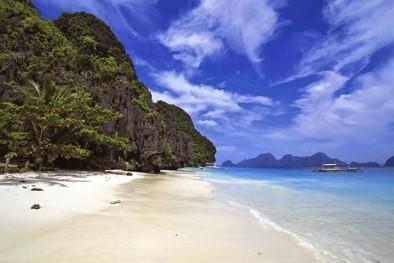 Plage des philippines à Île Linapacan Palawan