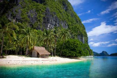 Plage des philippines à Palawan El Nido