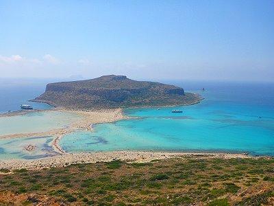 Plage de la crete à Balos