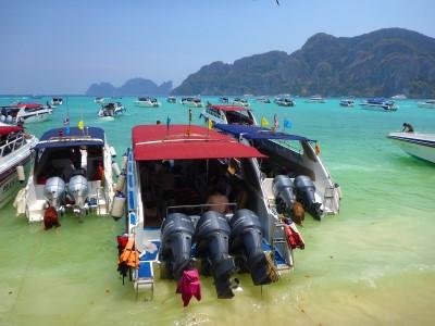 Plage de la thailande à Koh Phi Phi Don
