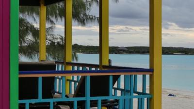 Plage des bahamas à HALF MOON CAY