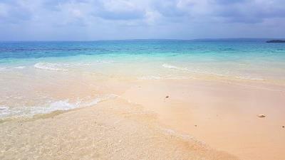 Plage de la tanzanie à Prison island Zanzibar