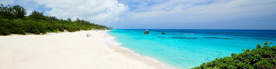 Belles plages des BERMUDES