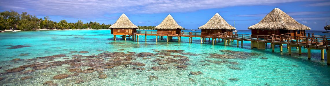 Belles plages de la POLYNESIE FRANÇAISE
