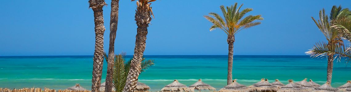 Belles plages de la TUNISIE